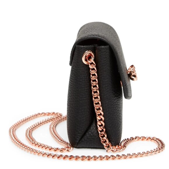 Ted Baker London Bow Leather Crossbody Bag - Picture 2 of 8